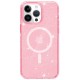 Чохол TPU Galaxy Sparkle (MagFit) для Apple iPhone 12 Pro Max (6.7") Pink+Glitter