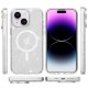 Чохол TPU Galaxy Sparkle (MagFit) для Apple iPhone 15 (6.1") Clear+Glitter