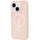 Чохол TPU Galaxy Sparkle (MagFit) для Apple iPhone 15 (6.1") Gold+Glitter