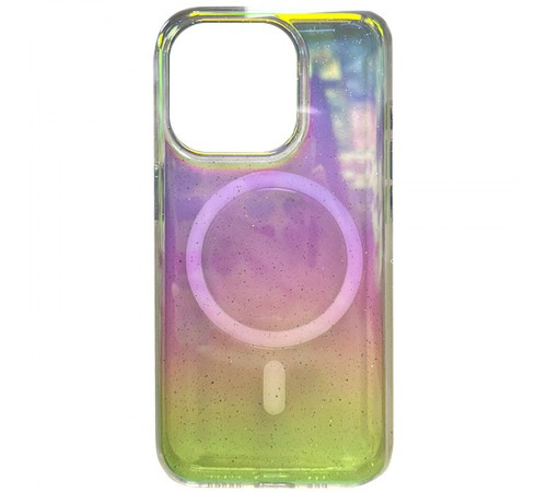 Чохол TPU Galaxy Sparkle (MagFit) для Apple iPhone 15 Pro (6.1") Chroma+Glitter Чохол TPU Galaxy Sparkle (MagFit) для Apple iPhone 15 Pro (6.1") Chroma+Glitter
