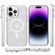 Чохол TPU Galaxy Sparkle (MagFit) для Apple iPhone 15 Pro (6.1") Clear+Glitter