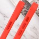 Чохол TPU+Glass Sapphire Midnight Open Camera with MagSafe для Apple iPhone 15 (6.1") Червоний / Red