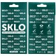 Захисне скло SKLO 5D для Apple iPhone 15 Pro Max (6.7") Чорний