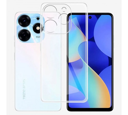 TPU чохол Epic Transparent 1,5mm Full Camera для TECNO Spark 10 Безбарвний (прозорий) TPU чохол Epic Transparent 1,5mm Full Camera для TECNO Spark 10 Безбарвний (прозорий)