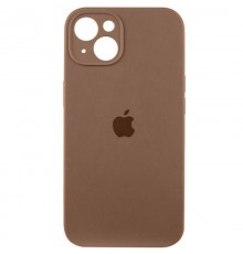 Чохол Silicone Case Full Camera Protective (AA) для Apple iPhone 15 Plus (6.7") Коричневий / Brown