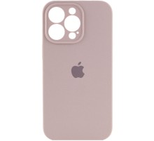 Чохол Silicone Case Full Camera Protective (AA) для Apple iPhone 15 Pro (6.1") Сірий / Lavender