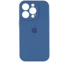 Чохол Silicone Case Full Camera Protective (AA) для Apple iPhone 15 Pro (6.1") Синій / Blue Jay