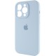 Чохол Silicone Case Full Camera Protective (AA) для Apple iPhone 15 Pro (6.1") Блакитний / Sweet Blue / PVH