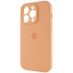 Чохол Silicone Case Full Camera Protective (AA) для Apple iPhone 15 Pro (6.1") Помаранчевий / Cantaloupe / PVH
