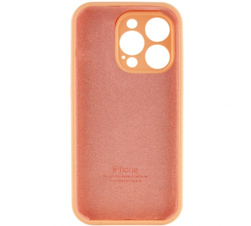 Чохол Silicone Case Full Camera Protective (AA) для Apple iPhone 15 Pro (6.1") Помаранчевий / Cantaloupe / PVH Чохол Silicone Case Full Camera Protective (AA) для Apple iPhone 15 Pro (6.1") Помаранчевий / Cantaloupe / PVH
