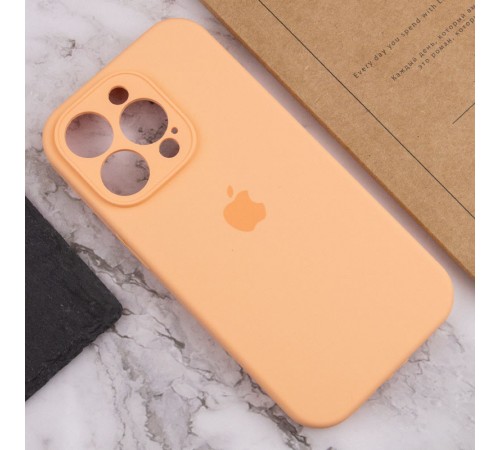 Чохол Silicone Case Full Camera Protective (AA) для Apple iPhone 15 Pro (6.1") Помаранчевий / Cantaloupe / PVH Чохол Silicone Case Full Camera Protective (AA) для Apple iPhone 15 Pro (6.1") Помаранчевий / Cantaloupe / PVH