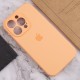 Чохол Silicone Case Full Camera Protective (AA) для Apple iPhone 15 Pro (6.1") Помаранчевий / Cantaloupe / PVH