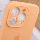 Чохол Silicone Case Full Camera Protective (AA) для Apple iPhone 15 Pro (6.1") Помаранчевий / Cantaloupe / PVH