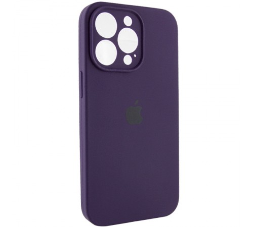 Чохол Silicone Case Full Camera Protective (AA) для Apple iPhone 15 Pro (6.1") Фіолетовий / Elderberry / PVH Чохол Silicone Case Full Camera Protective (AA) для Apple iPhone 15 Pro (6.1") Фіолетовий / Elderberry / PVH