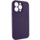 Чохол Silicone Case Full Camera Protective (AA) для Apple iPhone 15 Pro (6.1") Фіолетовий / Elderberry / PVH