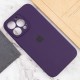 Чохол Silicone Case Full Camera Protective (AA) для Apple iPhone 15 Pro (6.1") Фіолетовий / Elderberry / PVH