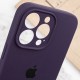 Чохол Silicone Case Full Camera Protective (AA) для Apple iPhone 15 Pro (6.1") Фіолетовий / Elderberry / PVH