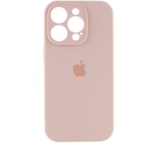 Чохол Silicone Case Full Camera Protective (AA) для Apple iPhone 15 Pro Max (6.7") Рожевий / Pink Sand