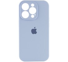 Чохол Silicone Case Full Camera Protective (AA) для Apple iPhone 15 Pro Max (6.7") Блакитний / Lilac Blue / PVH