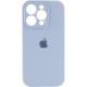 Чохол Silicone Case Full Camera Protective (AA) для Apple iPhone 15 Pro Max (6.7") Блакитний / Lilac Blue / PVH