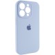 Чохол Silicone Case Full Camera Protective (AA) для Apple iPhone 15 Pro Max (6.7") Блакитний / Lilac Blue / PVH