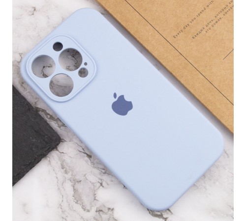 Чохол Silicone Case Full Camera Protective (AA) для Apple iPhone 15 Pro Max (6.7") Блакитний / Lilac Blue / PVH Чохол Silicone Case Full Camera Protective (AA) для Apple iPhone 15 Pro Max (6.7") Блакитний / Lilac Blue / PVH