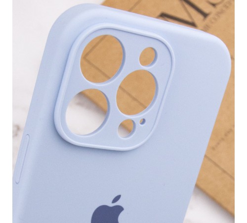 Чохол Silicone Case Full Camera Protective (AA) для Apple iPhone 15 Pro Max (6.7") Блакитний / Lilac Blue / PVH Чохол Silicone Case Full Camera Protective (AA) для Apple iPhone 15 Pro Max (6.7") Блакитний / Lilac Blue / PVH