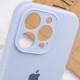 Чохол Silicone Case Full Camera Protective (AA) для Apple iPhone 15 Pro Max (6.7") Блакитний / Lilac Blue / PVH