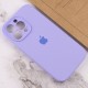 Чохол Silicone Case Full Camera Protective (AA) для Apple iPhone 15 Pro Max (6.7") Бузковий / Dasheen / PVH