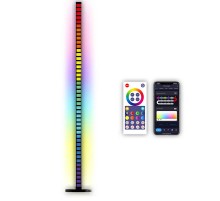 Підлогова кутова LED лампа RGB Magic 2 Bluetooth USB with app Black