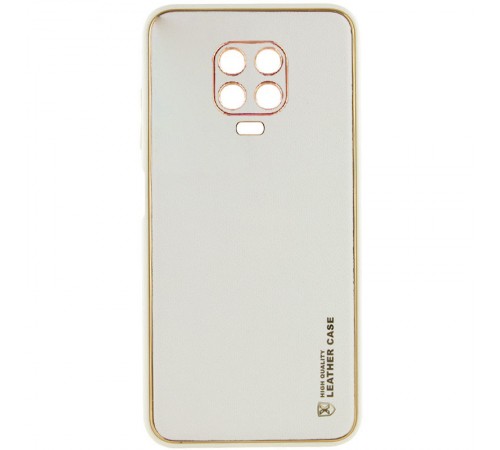 Шкіряний чохол Xshield для Xiaomi Redmi Note 9s / Note 9 Pro / Note 9 Pro Max Білий / White Шкіряний чохол Xshield для Xiaomi Redmi Note 9s / Note 9 Pro / Note 9 Pro Max Білий / White