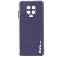 Шкіряний чохол Xshield для Xiaomi Redmi Note 9s / Note 9 Pro / Note 9 Pro Max Сірий / Lavender Gray