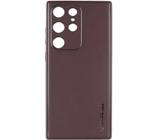 Шкіряний чохол Xshield для Samsung Galaxy S21 Ultra Бордовий / Plum Red Шкіряний чохол Xshield для Samsung Galaxy S21 Ultra Бордовий / Plum Red