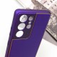 Шкіряний чохол Xshield для Samsung Galaxy S21 Ultra Фіолетовий / Ultra Violet