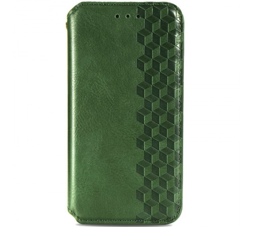 Шкіряний чохол-книжка GETMAN Cubic (PU) для Samsung Galaxy A05 Зелений Шкіряний чохол-книжка GETMAN Cubic (PU) для Samsung Galaxy A05 Зелений