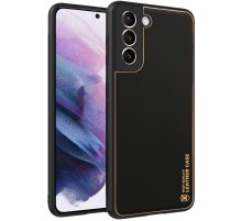 Шкіряний чохол Xshield для Samsung Galaxy S21 Чорний / Black