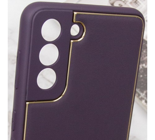 Шкіряний чохол Xshield для Samsung Galaxy S21+ Фіолетовий / Dark Purple Шкіряний чохол Xshield для Samsung Galaxy S21+ Фіолетовий / Dark Purple