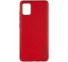 Шкіряний чохол Xshield для Xiaomi Redmi 10 Червоний / Red