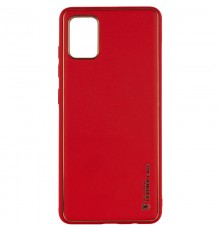 Шкіряний чохол Xshield для Xiaomi Redmi 10 Червоний / Red