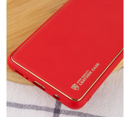 Шкіряний чохол Xshield для Xiaomi Redmi 10 Червоний / Red Шкіряний чохол Xshield для Xiaomi Redmi 10 Червоний / Red