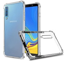 TPU чохол GETMAN Ease logo посилені кути для Samsung A750 Galaxy A7 (2018) Безбарвний (прозорий)