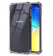 TPU чохол GETMAN Ease logo посилені кути для Samsung Galaxy S10e Безбарвний (прозорий)