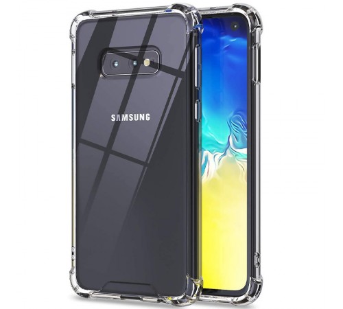 TPU чохол GETMAN Ease logo посилені кути для Samsung Galaxy S10e Безбарвний (прозорий) TPU чохол GETMAN Ease logo посилені кути для Samsung Galaxy S10e Безбарвний (прозорий)