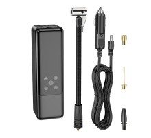 Автомобільний насос Hoco ZP5 May smart air pump Black