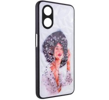 TPU+PC чохол Prisma Ladies для Oppo A98 Girl in a hat