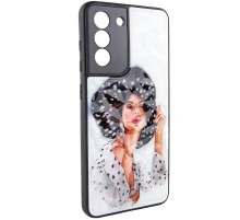 TPU+PC чохол Prisma Ladies для Samsung Galaxy S23 Girl in a hat