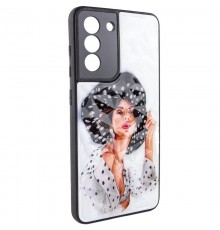 TPU+PC чохол Prisma Ladies для Samsung Galaxy S23 Girl in a hat