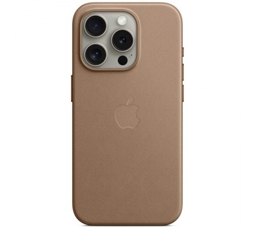 Чохол FineWoven (AAA) with MagSafe для Apple iPhone 15 Pro (6.1") Taupe Чохол FineWoven (AAA) with MagSafe для Apple iPhone 15 Pro (6.1") Taupe