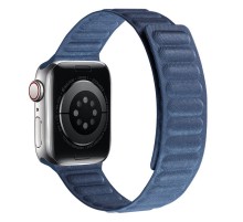 Ремінець FineWoven (AAA) для Apple Watch 38/40/41/42mm Pacific Blue