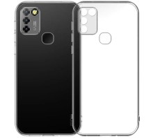TPU чохол Epic Transparent 1,5mm Full Camera для Infinix Hot 10 Lite Безбарвний (прозорий)